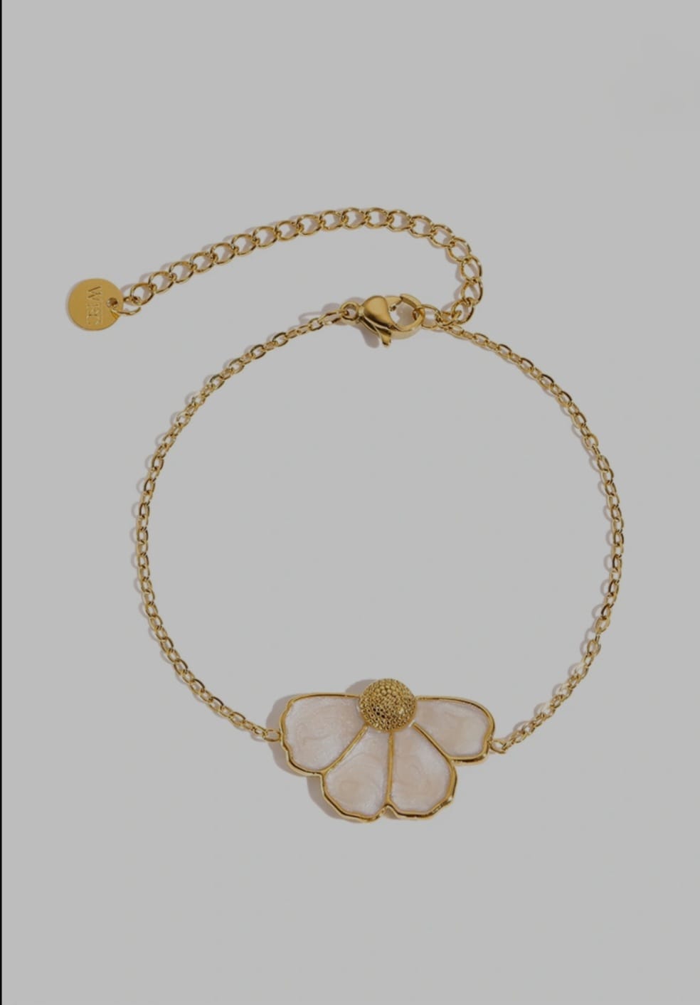 Bracelet "Eclosion Nacrée"