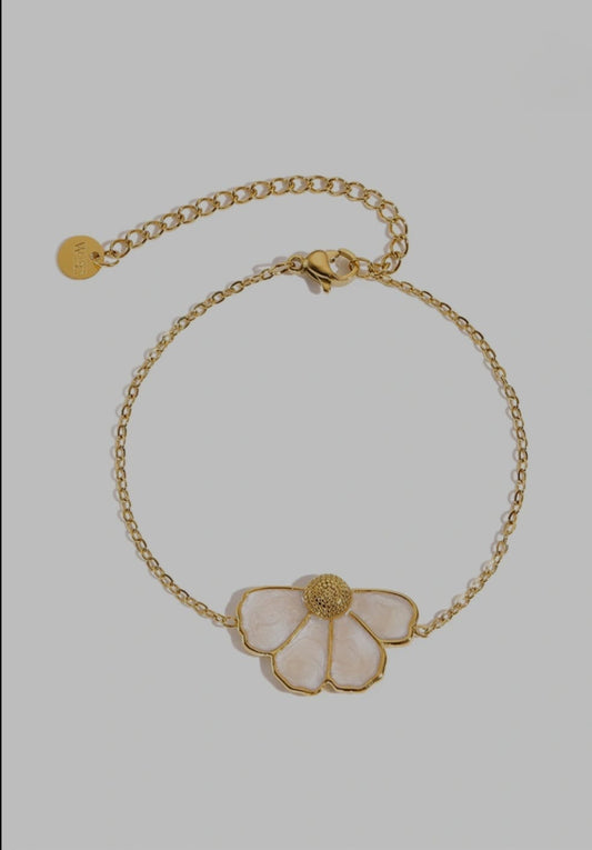 Bracelet "Eclosion Nacrée"