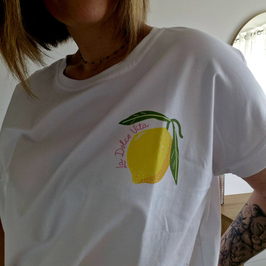 Tee-shirt Lemon Cello - Coton - Taille unique (36-44)