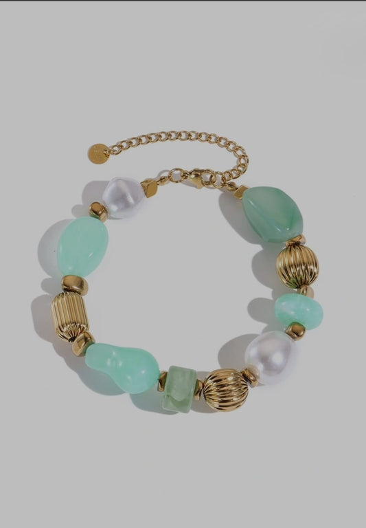 Bracelet "Riviera" - Perles Résine