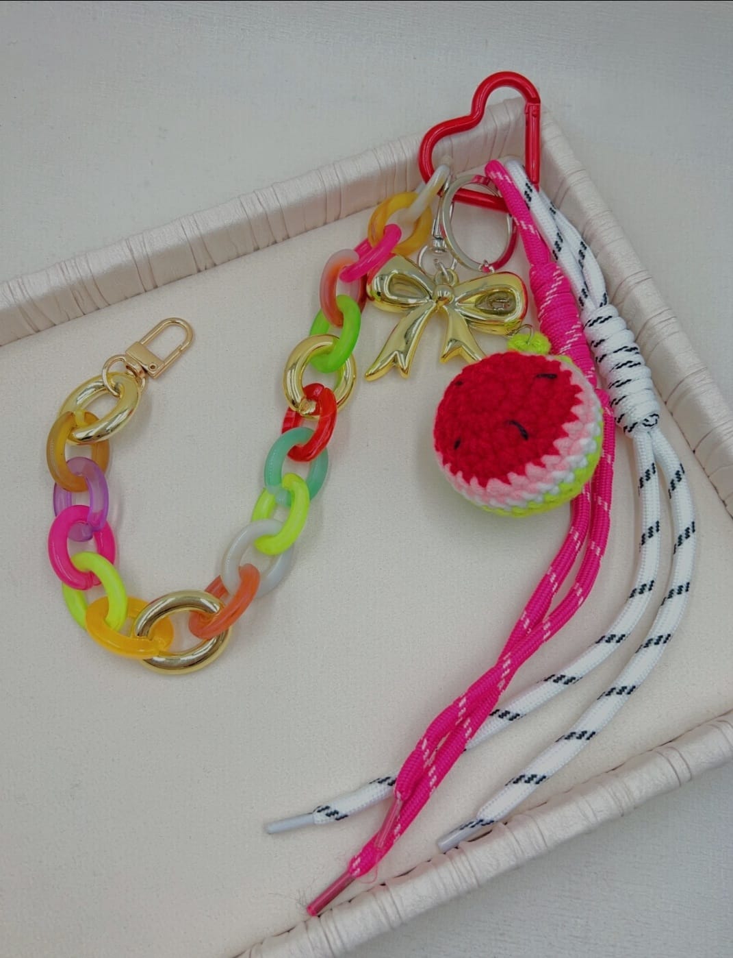 Bijoux de Sac - Porte clé "Pop & Summer" Modèles au choix